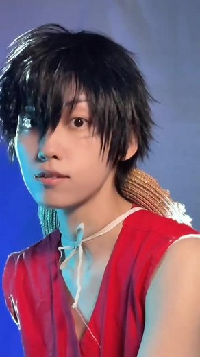 Luffy Cosplay from One Piece - Handsome Guy Costume Ideas