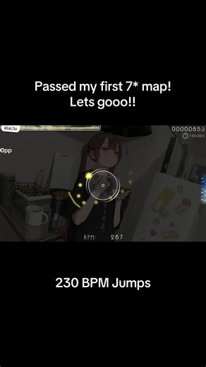 Achieving My First 7* Pass in Osu!