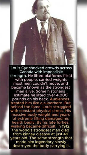 The Strongest Man Couldn’t Save His Own Heart…