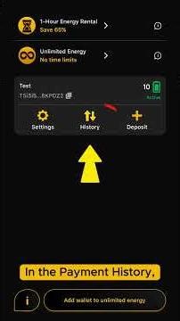Tutorial: How to Connect Unlimited TRON Energy ⚡️ #shorts
