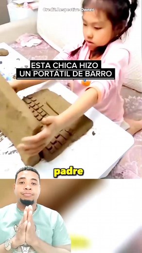 12K views · 365 reactions | La chica hizo un portátil de barro #reelsvideoシ #viral | Camino al éxito | Facebook