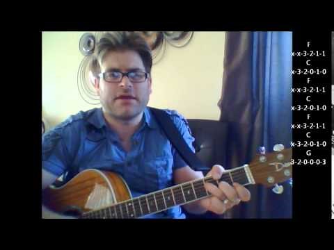 How to play Cecilia by Simon & Garfunkel on acoustic guitar