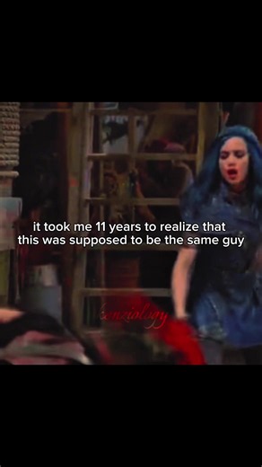#evie || honestly i’m prob reaching but i was rewatching the other night and had realized that he’s the same person (maybe) || creds: me || #kenziology #trending #descendants #CapCut