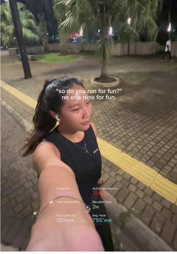 night run @NIKI playlist = 🥹🔥 #pelarikonten #running #runtok #pelaridadakan #beginnerrunner