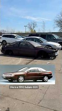 Discover the Subaru you didnt know existed, the Subaru SVX #subaru #subarusvx #rarecars #1992 #cars