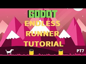 Godot beginner tutorial endless runner spawner part 7