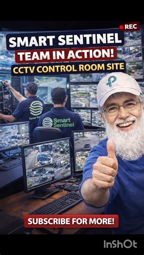 Transformation of a CCTV Control room by the Smart Sentinel Team