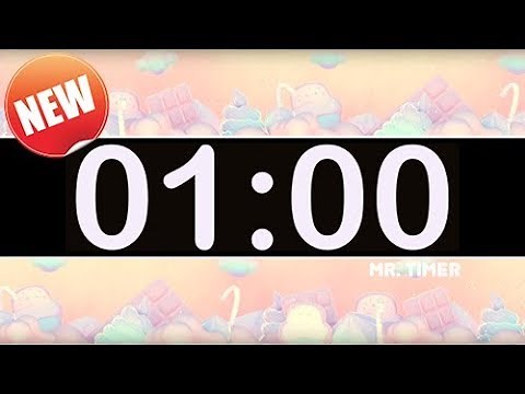1 Minute Timer with Music for Kids! Pop Music Timer with Music for Classroom, School, Home, Event!