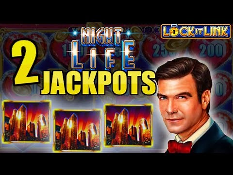 🤑🤑 2 JACKPOTS ON LOCK IT LINK NIGHTLIFE SLOT MACHINE HIGH LIMIT LIVE PLAY AT THE WYNN LAS VEGAS