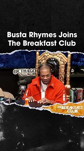🚨 Y’all, it’s Busta Rhymes first time on The 🌎’s Most ⚠️ Morning Show & he’s calling out Charlamagne Tha God 😎 ! Listen live on the 🆓 iHeartRadio app 📻 | Breakfast Club