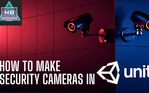 [Unity教程][摄像头]Unity中实现监控摄像头的功能