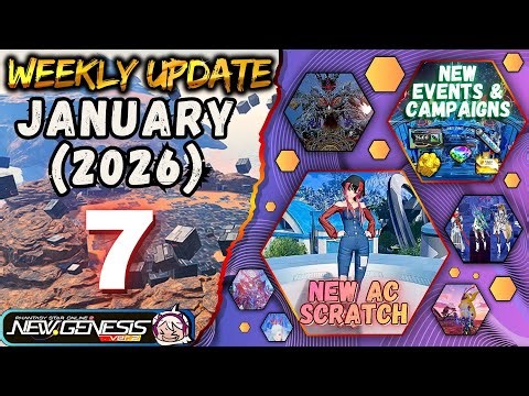 [PSO2:NGS] -JANUARY_7 UPDATE 2025 (🤗Steam)