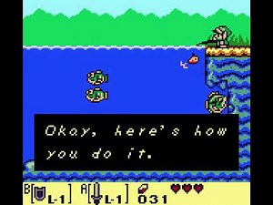 Legend of Zelda - Links Awakening - Full Walkthrough - Gameboy Color