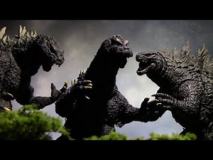 Godzilla Showdown | Stop-Motion Godzilla Fight