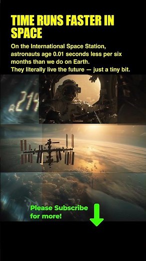 Time Runs Faster in Space! ⏳🚀