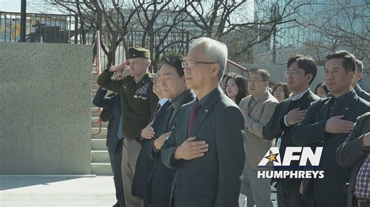 War Memorial Dedication Ceremony held at War Memorial of Korea