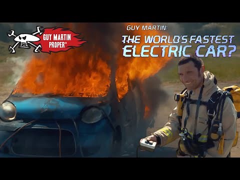 What happens when an electric car Explodes? | Guy Martin Proper
