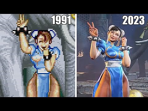 Street Fighter - Classic Chun-Li Evolution 1991-2023 (Victory Poses)
