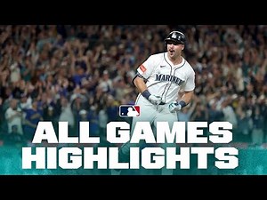 Highlights from ALL GAMES on 9/24! (Judge, Schwarber, and Raleigh ALL homer twice & MORE!)