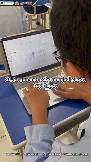 BELAJAR MENGETIK DENGAN 10 JARI