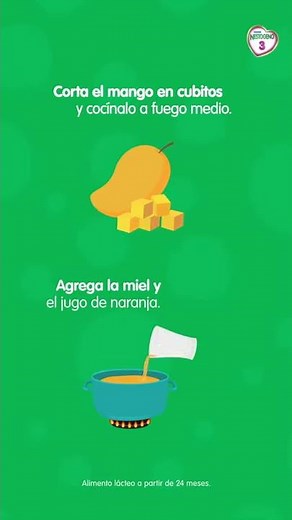 Nutritiva receta con NESTOGENO® 3