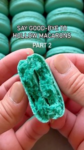 The proper piping technique ensures nice round macaron shells with full meaty interior. 3 Tips on Piping Macarons for Full Shells: 1️⃣ Use small round piping tip. Wilton 2A is my go-to. Wilton 10 is a good alternative. I get small gap in my shells when I use Wilton 1A. 2️⃣Hold the pastry bag at straight 90° angle about ½-inch above the baking surface. 3️⃣ Squeeze the batter from the top of the piping bag to fill 1½-inch circle without moving the piping bag up and down. Besides perfecting my meri