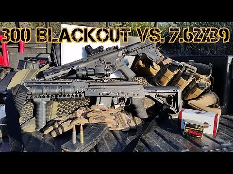 300 Blackout vs 7.62x39