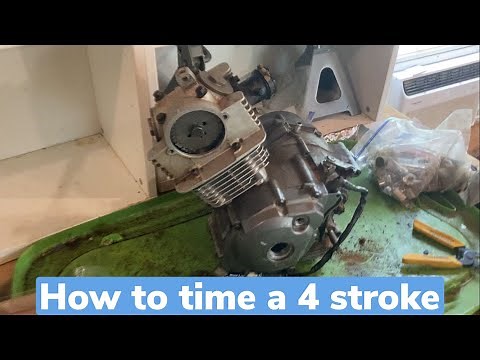 How to time a 4 stroke engine (Quick tutorial)