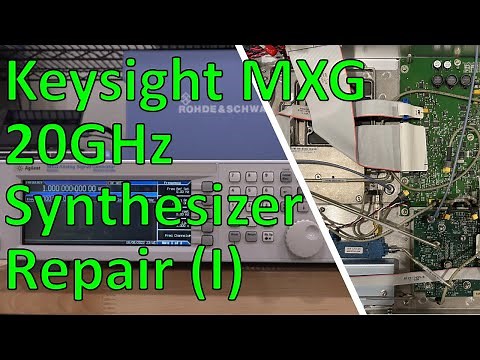 TSP #211 - Keysight 20GHz MXG Analog RF Signal Generator Teardown, Repair & Analysis (Part 1)