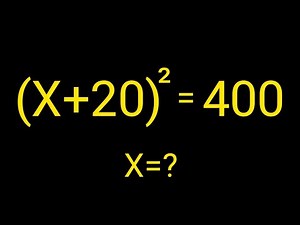 Math Olympiad Problem Solving Strategies — Can You Solve This Tricky Algebra Challenge?