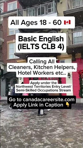 🇨🇦 Northwest Territories Entry Level/SSO | canadacareersite.com