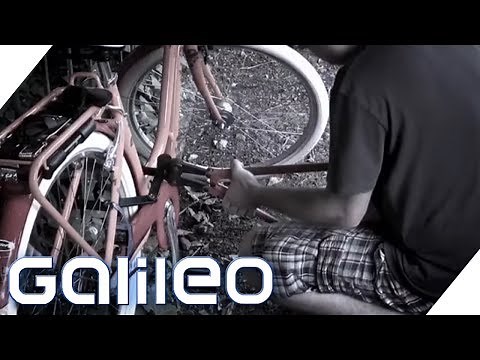Fahrraddiebstahl: So kann man sich dagegen schützen | Galileo | ProSieben