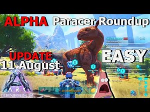 Paracer Roundup Alpha SOLO Genesis 2 Mission Guide | ARK GEN 2 EASY MISSION