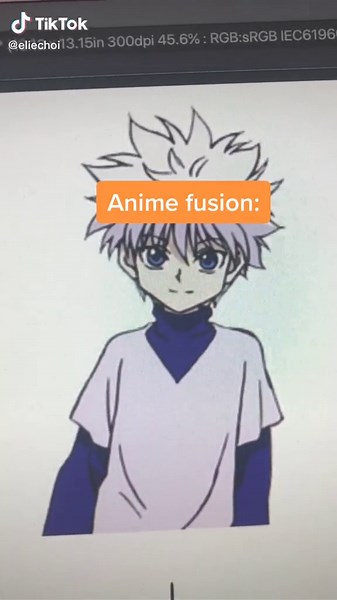 Anime Fusion: Hunter x Hunter Digital Art