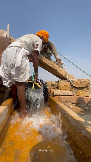 1.8M views · 7.4K reactions | 1000 year old well in Indo-Pak, even today water is extracted by camels. | Mr Jagdish | Facebook