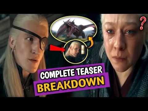 ☠️House of The Dragon 3 Teaser Complete Breakdown| Easter Eggs, Hidden Clues & Game of Thrones Lore!