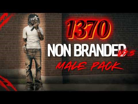 FiveM Male Non-Branded Clothing Pack V7.5 | BEST TOS Friendly | High Quality 2026 Clothing |1370mods