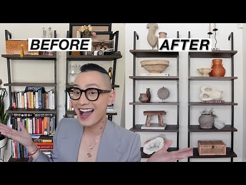 HOW TO STYLE SHELVES | STEP BY STEP GUIDE TO THE PERFECT SHELFIE | TIPS & TRICKS