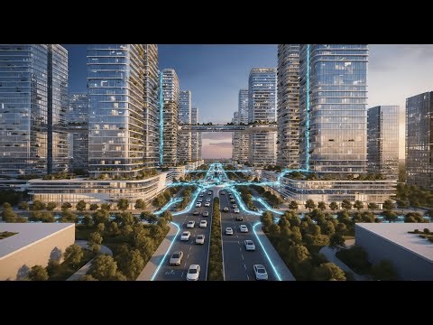 The Future of Smart Roads AI Generated Smart City Concept Film VisualNova