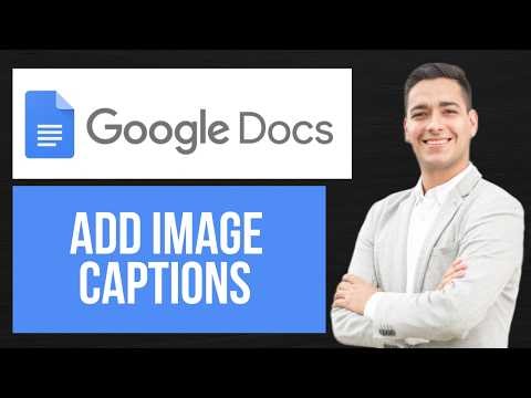 How to Add Caption to Image on Google Docs | Insert Image Text