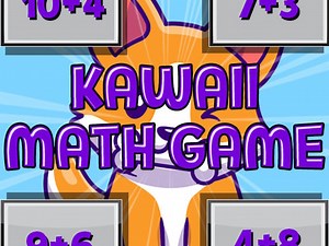 Play Kawaii Math Game | Free Online  Games. KidzSearch.com
