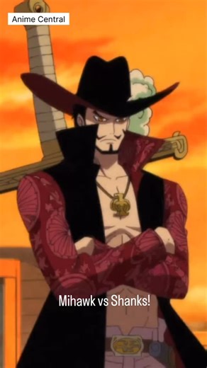 9.9K views · 52 reactions | Shanks came to Meet Mihawk in One Piece  Fan Animation! #shanks #onepiece #mihawk #luffy #zoro | Anime Central | Facebook