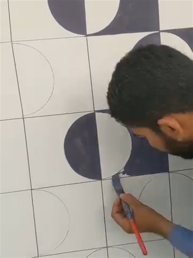 Creative Geometric Wall Painting Designs for Your Home