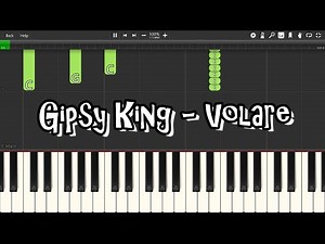 Gipsy King - Volare - Piano tutorial