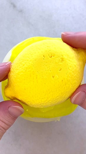 ASMR 🍋 Glazed Lemon Cake from @momoslimes - a diy clay lemon glaze sizzly icee base lemon toppings! #slime #asmr #slimeasmr #satisfying #relax #diyclayslime #slimeowy #momoslimesproof