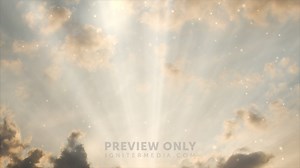 Heavenly Clouds - Up - Worship Backgrounds