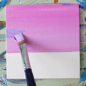 61K views · 1.3K reactions | Acrylic Painting on Mini Canvas | Art Video | Facebook