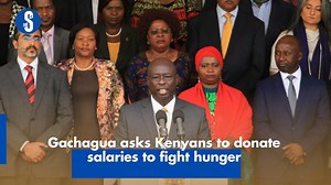 10K views · 381 reactions | Deputy President Rigathi Gachagua has appealed to salaried employees in the country to set aside a percentage of their salaries towards hunger relief. | The Star, Kenya | Facebook