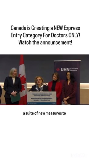 Ese-oghene Umoh, LLB, BL, RCIC on Instagram: "Dear future neighbour, Canada just announced a brand-new Express Entry category and it’s ONLY for doctors. If you’re already working in Canada, or even still in your home country, this could be your fastest pathway to permanent residence. Invitations start in 2026. Don’t miss this shift. If you need help creating your express entry profile, type ‘consultation’ in the comments and let’s get started. #canadianimmigration #ExpressEntry #DoctorsInCanada"