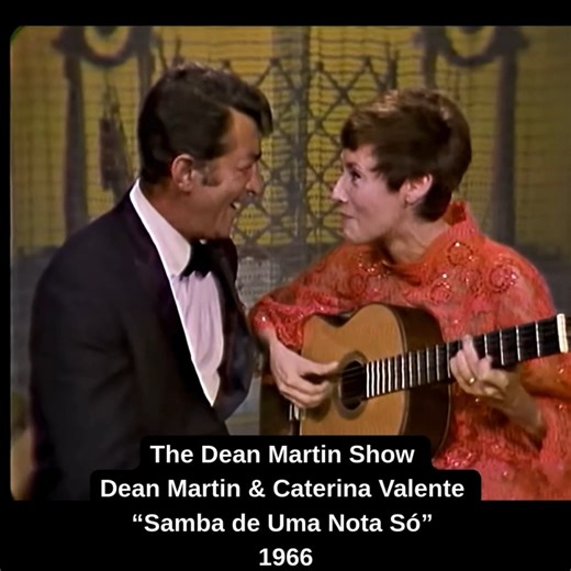 MK | 🎤 Dean Martin and Caterina Valente: The Art of Cool This performance from "The Dean Martin Show" in 1966 is a masterclass in musical... | Instagram